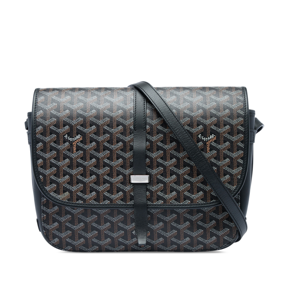 Pre-Loved Goyard Goyardine Belvedere II MM